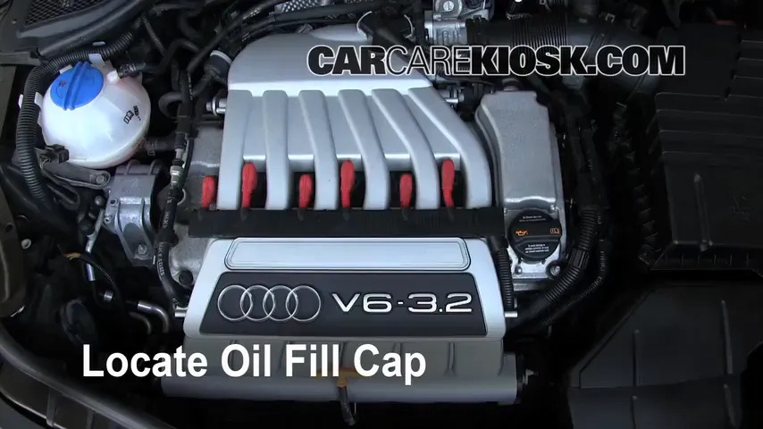 2008 Audi TT Quattro 3.2L V6 Coupe Oil